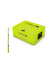 Unisharp 1ml 30G 0.5" fixed needle syringe: lime green