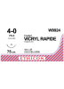 W9924 - VICRYL RAPIDE 4/0 (75CM) 16MM ⅜ CIRCLE CONVENTIONAL CUTTING P NEEDLE