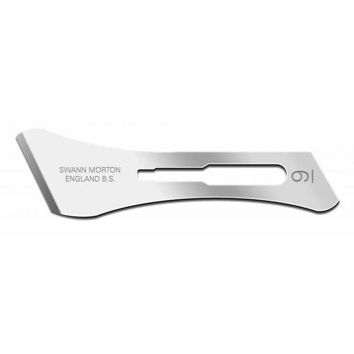 Sterile Blade Size 9 Swann-M (Carbon Steel)