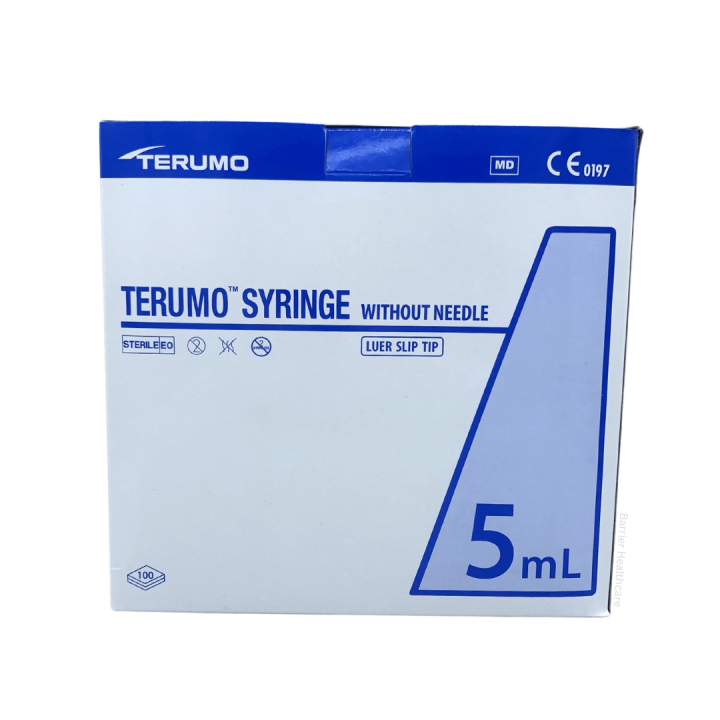 Terumo 5ml Luer Slip Syringes - Eccentric