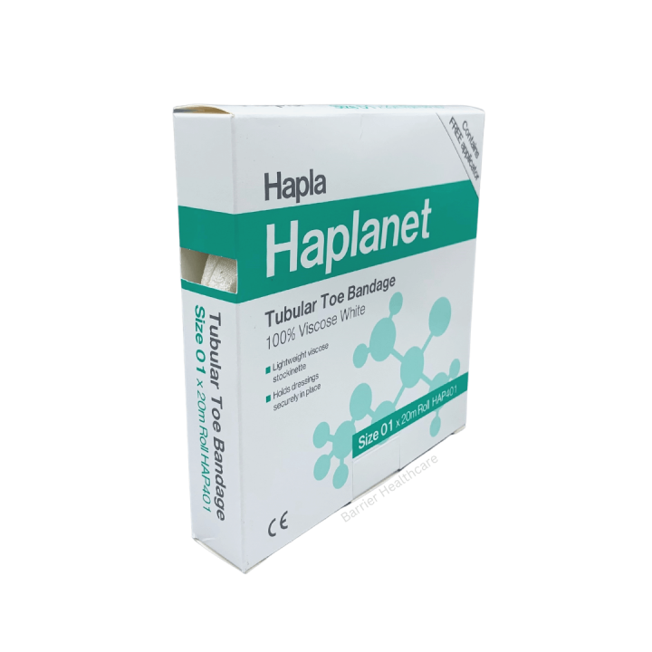 Haplanet Tubular Finger andToe Bandage with Applicator Size 01