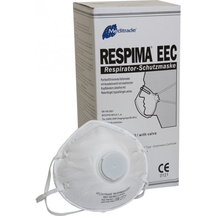 FFP3 Valved Mask (Meditrade) UNAVAILABLE 