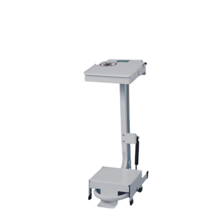 Soft Close EHP Open Frame Standard Lid Bin - Pedal & Hand Operated