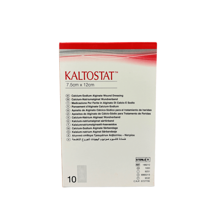 Kaltostat® Alginate Dressing 7.5 x 12cm (Low Exp 06.25)