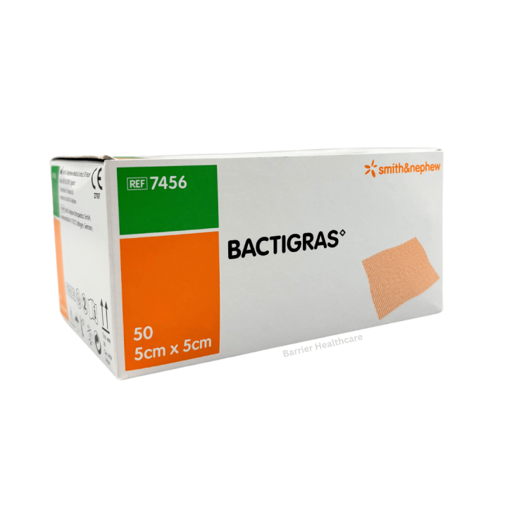 Bactigras Paraffin Gauze Dressing 5 x 5cm 