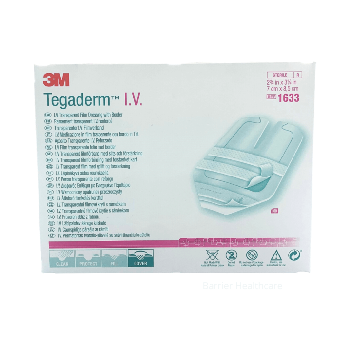 Tegaderm IV Sterile Dressing 7cm x 8.5cm