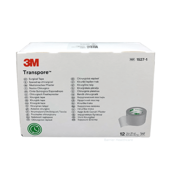 3M™ Transpore™ Medical Tape 2.5cm 