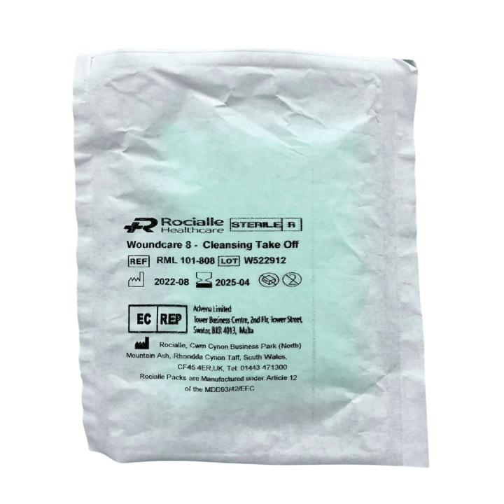 Woundcare 8 - Cleansing Take Off Dressing Pack