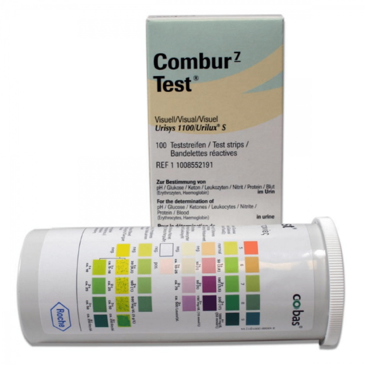 Roche Combur 7 Urinalysis Strips 